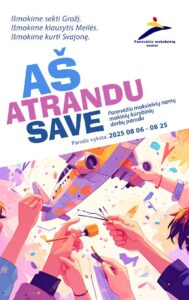 „Aš atrandu save“